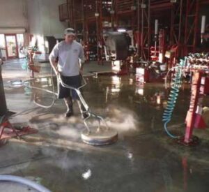 loading dock cleaning